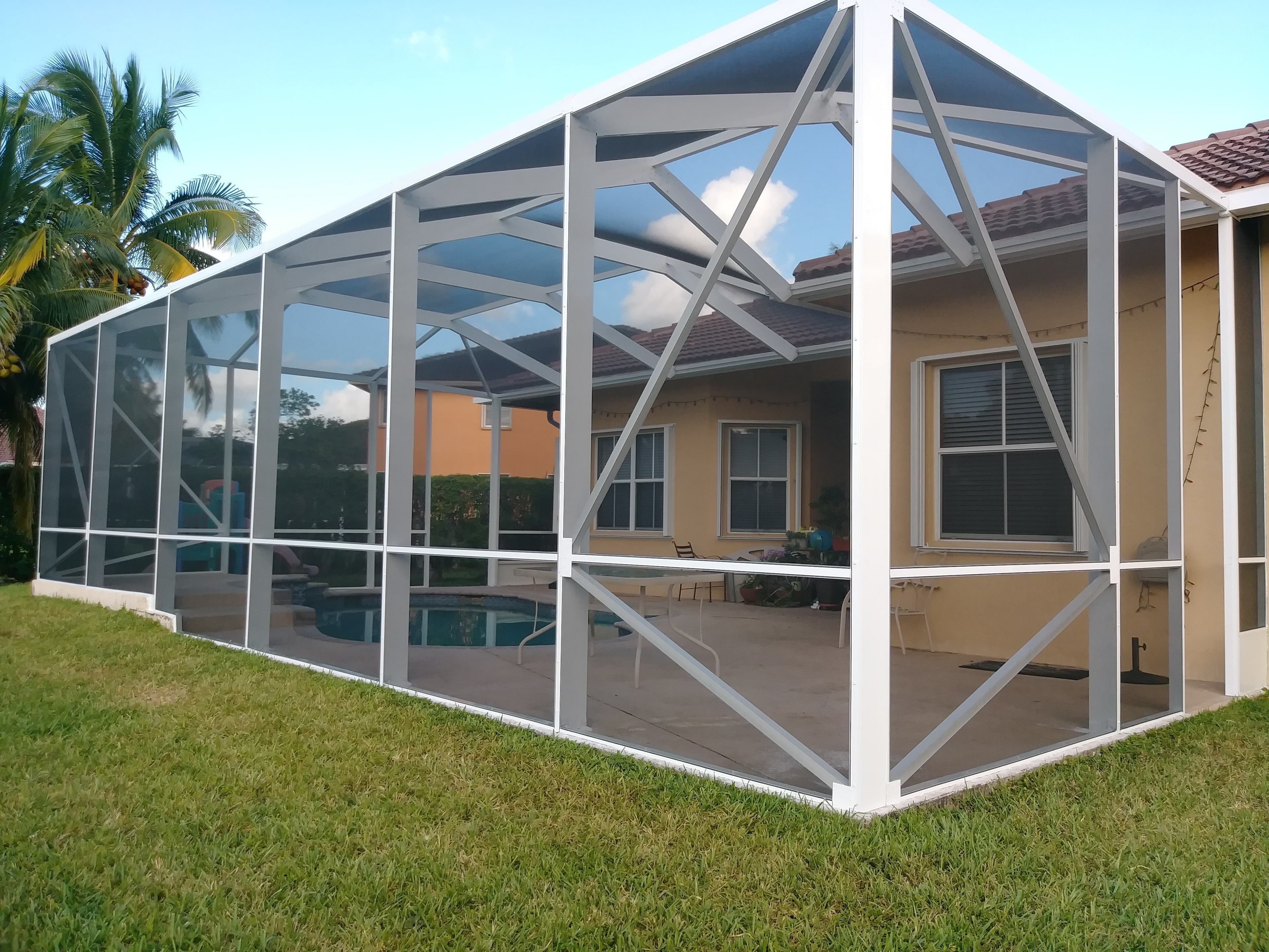 Weston Modern Contemporary Pool Enclosure - Image 3