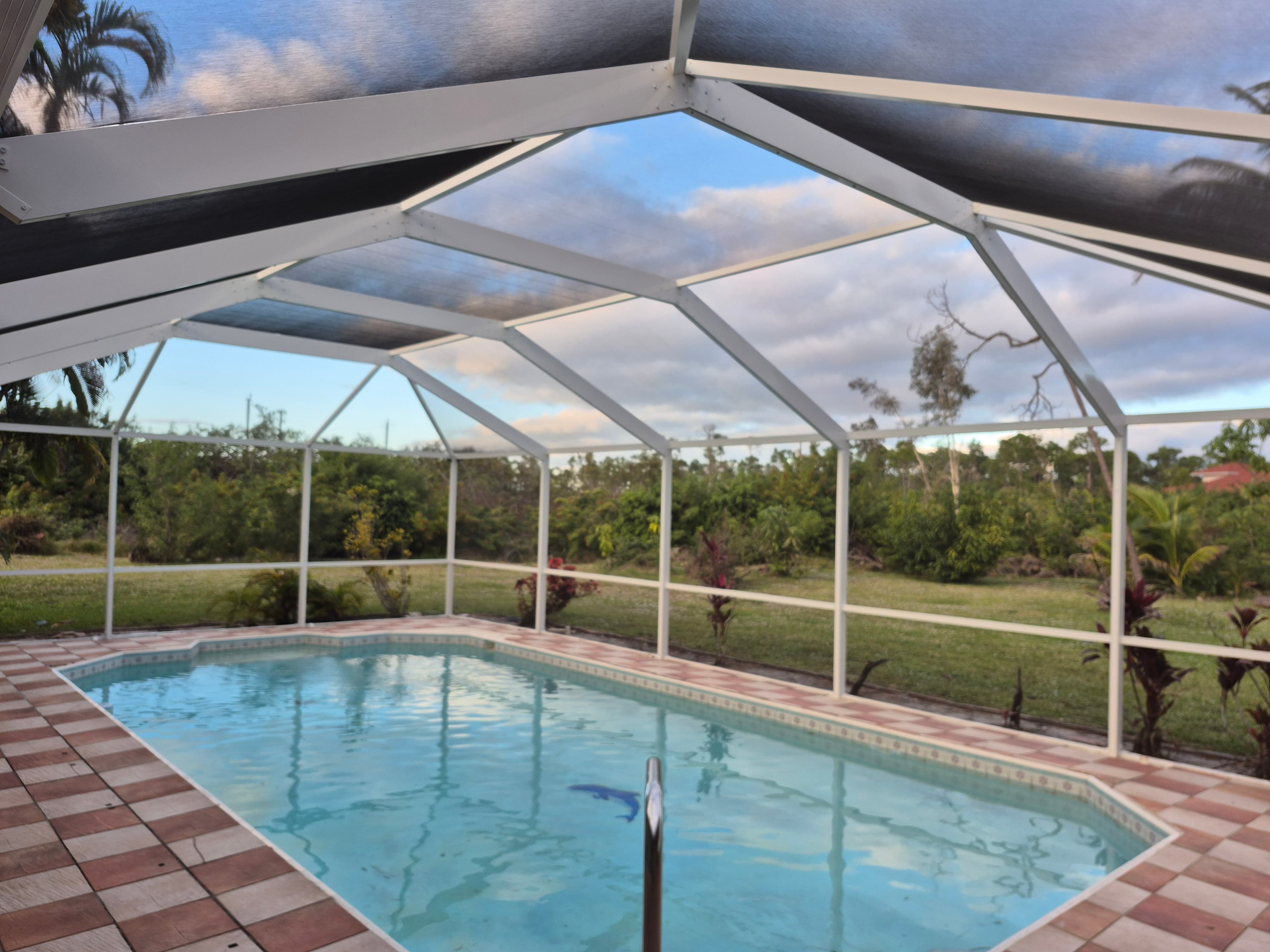 Professional pool enclosure in Palm Beach County